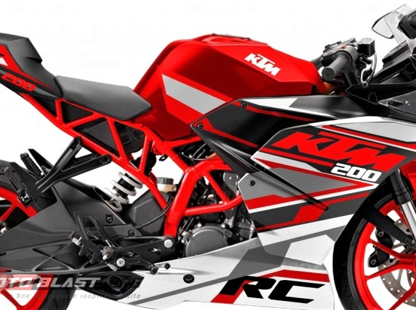 KTM RC 200 Red Spirit Edition