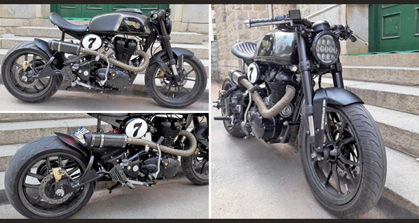 Custom-Made Royal Enfield Steroid 540