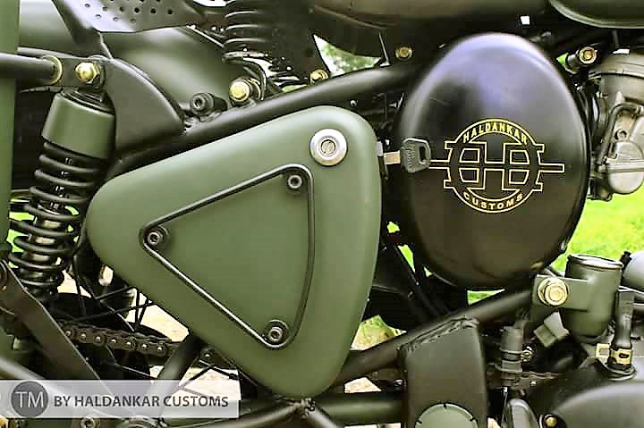 Green Royal Enfield Classic 350