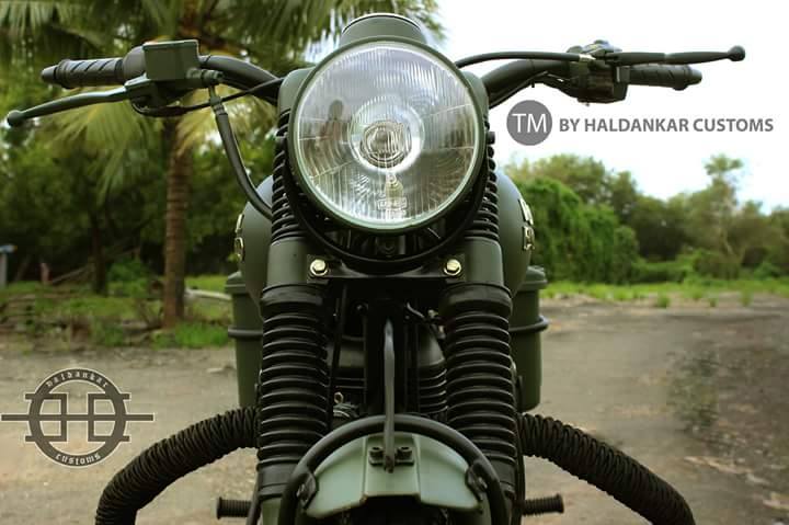 Green Royal Enfield Classic 350