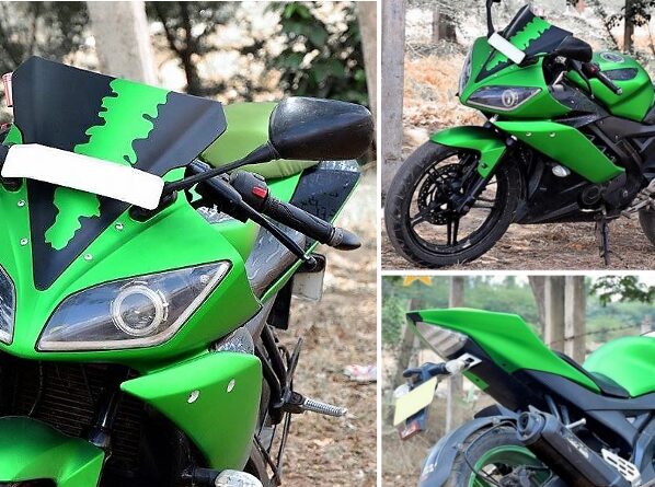 Yamaha R15 V2 Ninja Green