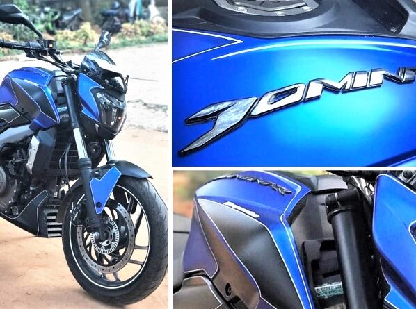 Bajaj Dominar 400 Satin Blue Edition