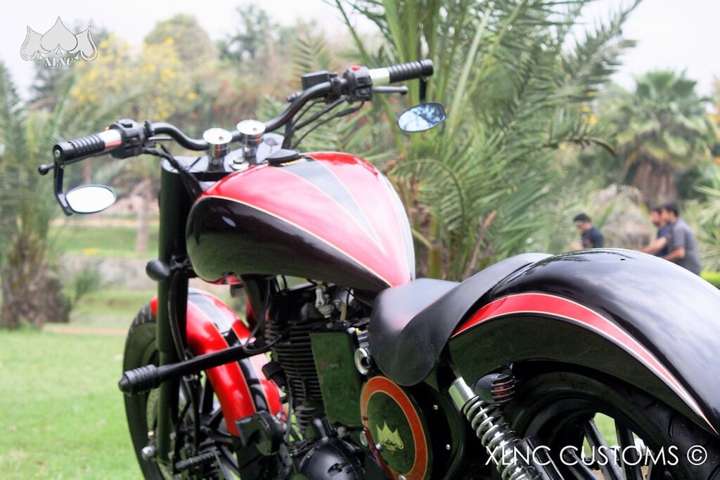 Royal_Enfield_Modified_Chopper_Paint_Xlnc_Customs_Delhi_India