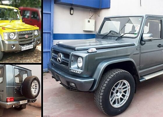 Force Gurkha Modified into a G-Class