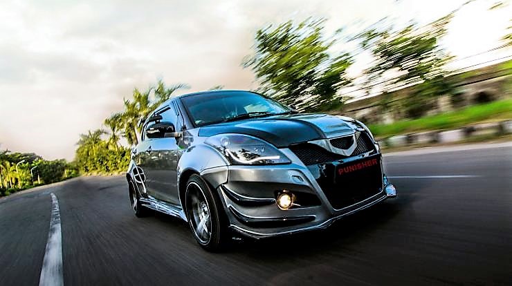 Impressively Modified Maruti Swift