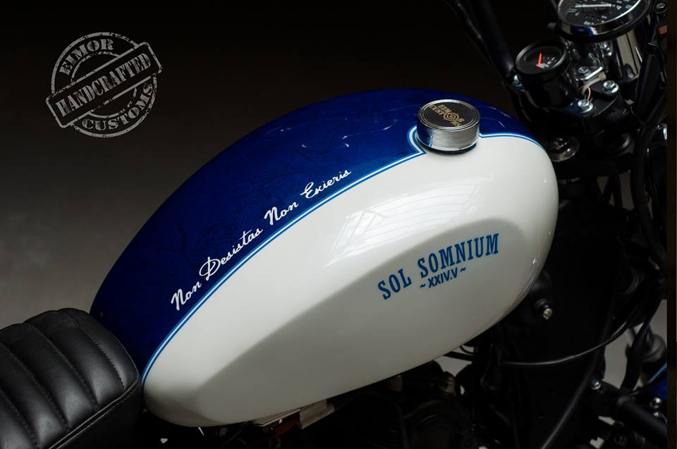 custom fuel tank for bajaj avenger