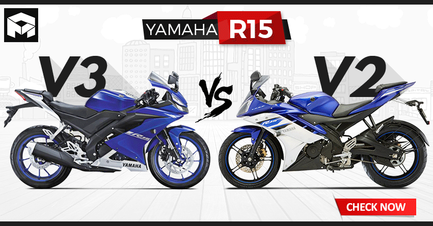  Yamaha  R15  V3 vs R15  V2  Detailed Comparison Maxabout News