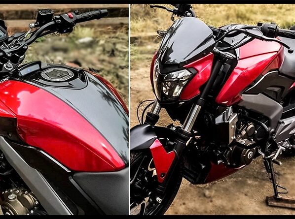 Ultra Metallic Red Bajaj Dominar 400