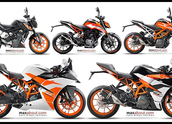 Complete List of KTM Sport Bikes