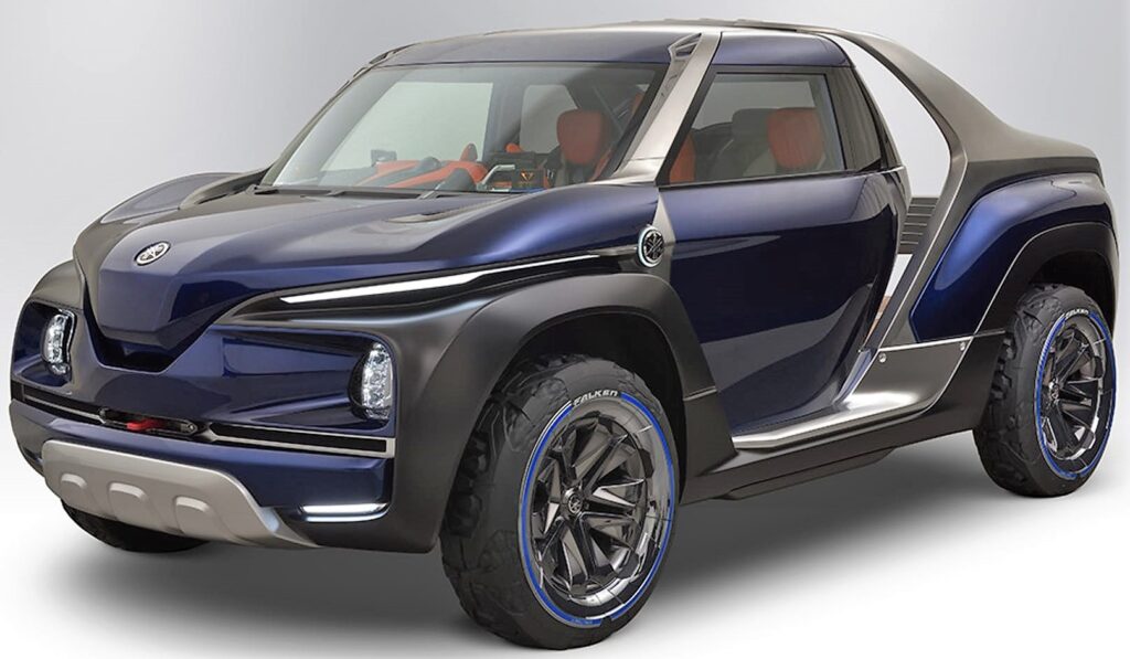 Yamaha Cross Hub Concept Car Front View