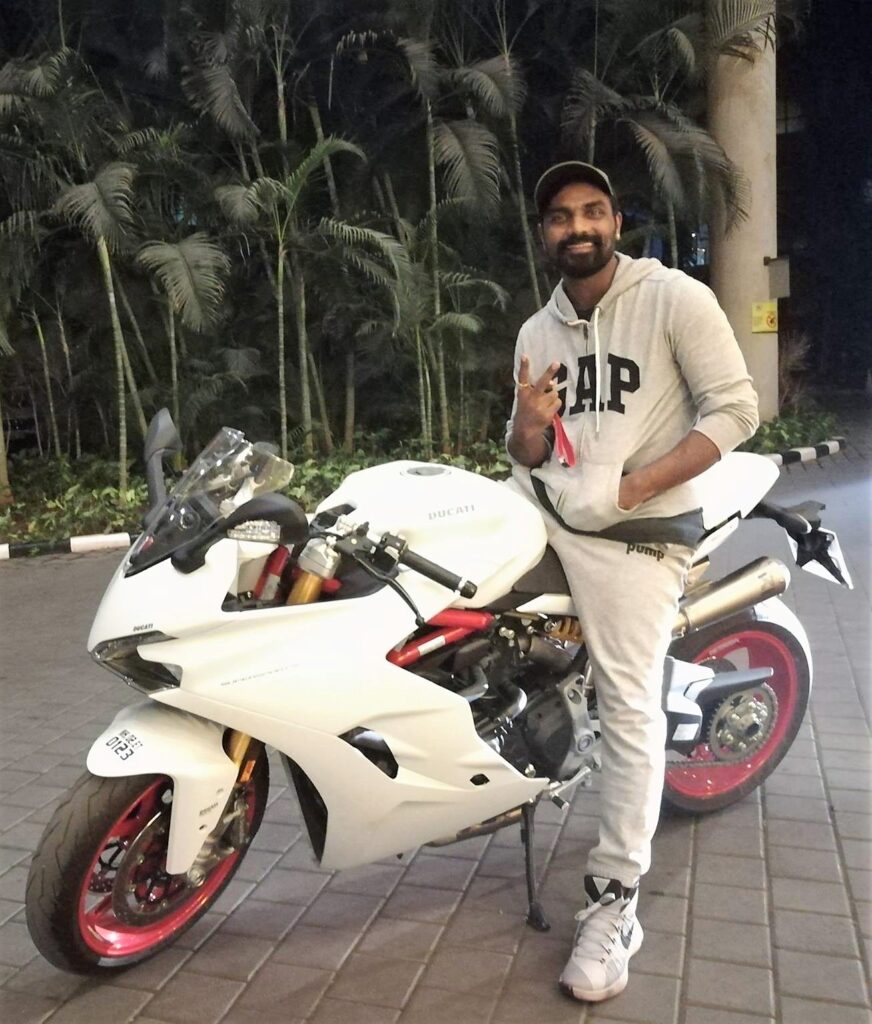 Remo Dsouza Buys Ducati SuperSport S