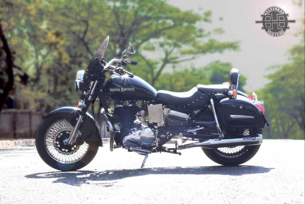 Royal Enfield Classic Cruiser Edition with Navigation & A Music System!