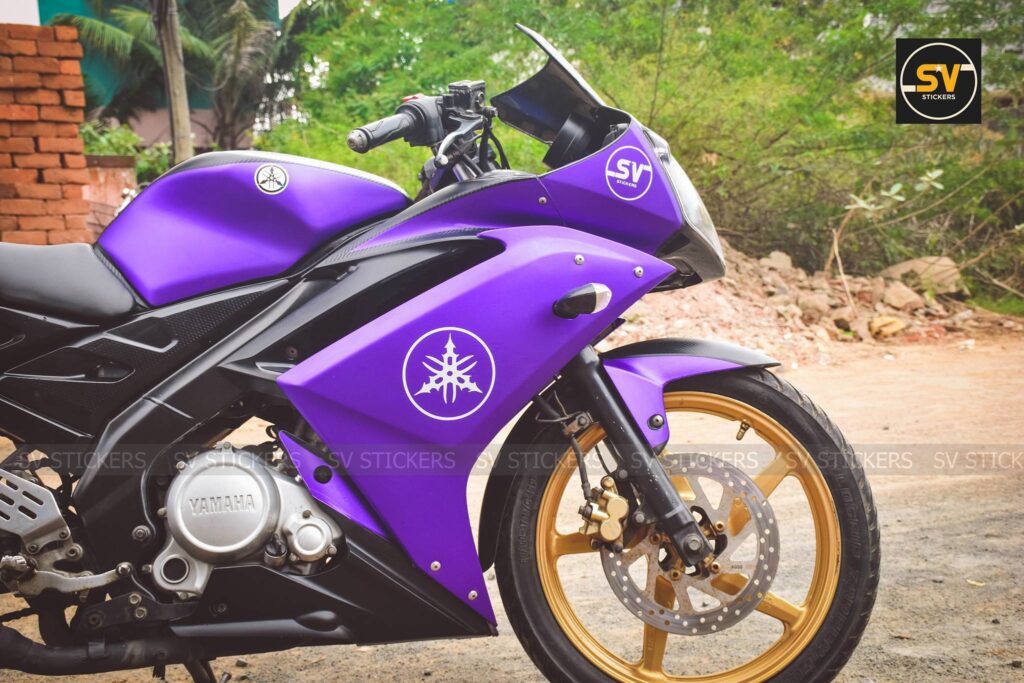 Purple Yamaha R15