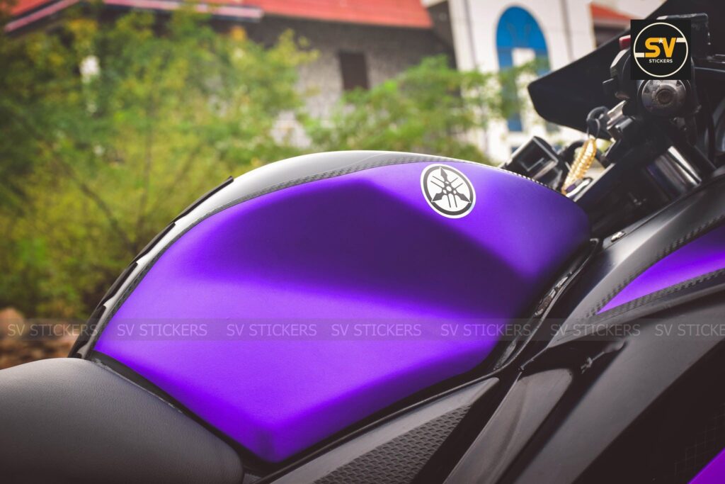 Purple Yamaha R15