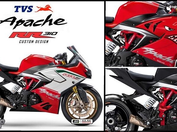 TVS Apache RR 310 Renderings