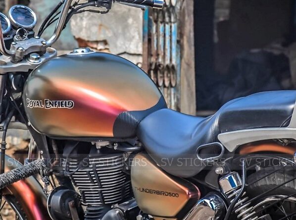 Royal Enfield Thunderbird Color Shift Wrap