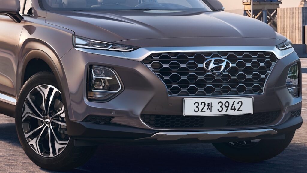 Santafe hyundai 2018