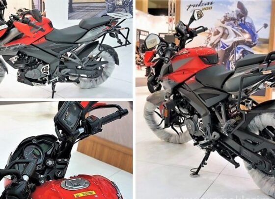 Meet Accessorized Version of Bajaj Pulsar NS200