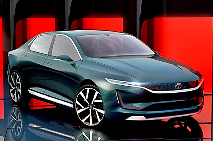 Tata E-Vision Sedan Concept