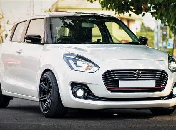 Modified Maruti Suzuki Swift Lowrider Edition