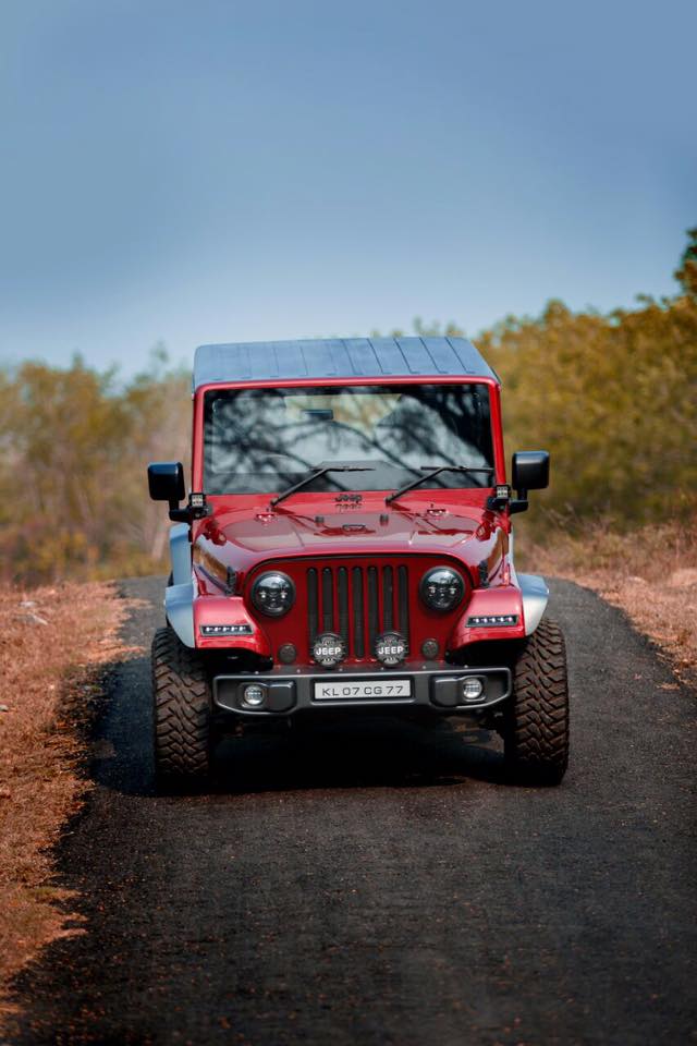 Precisely Modified Mahindra Thar by Redfox Autocare