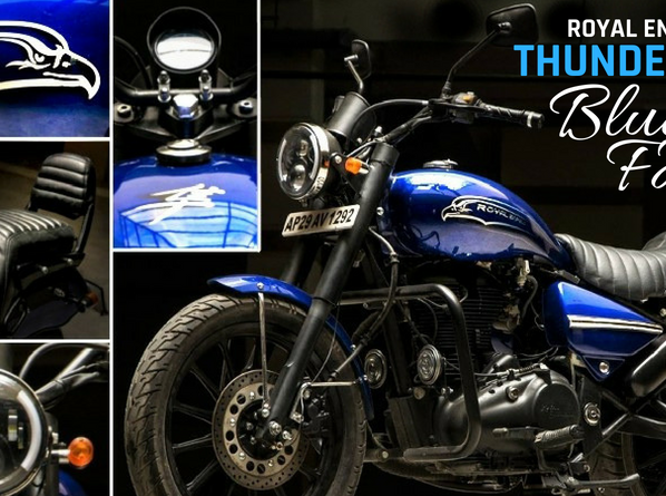 Royal Enfield Thunderbird Blue Falcon