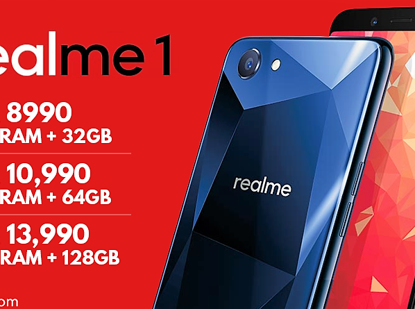 Amazon Realme 1 Officially Launched in India