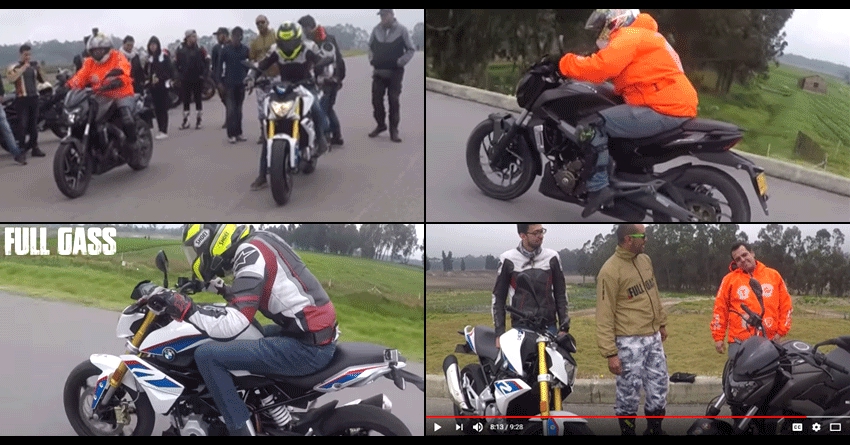 Drag Race Video: BMW G310R Beats Bajaj Dominar 400