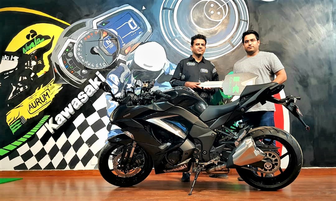 North India's 1st MY2019 Ninja 1000