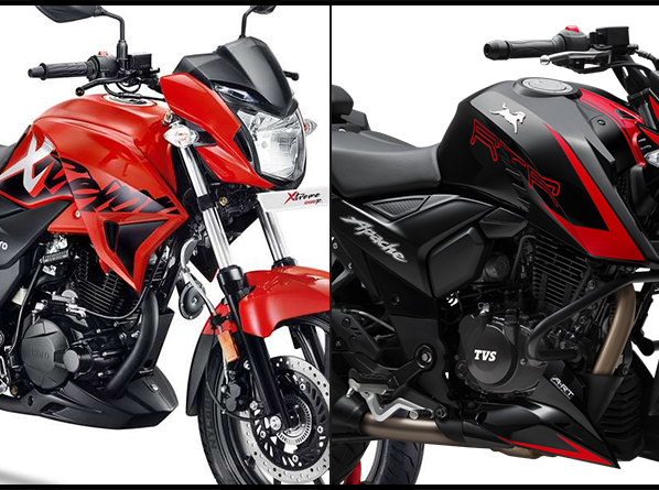 Hero Xtreme 200R vs TVS Apache RTR 200