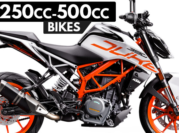 Best-Selling 250cc-500cc Bikes