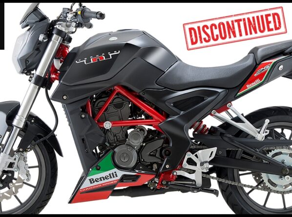 Benelli TNT 25 & TNT 600 GT Discontinued