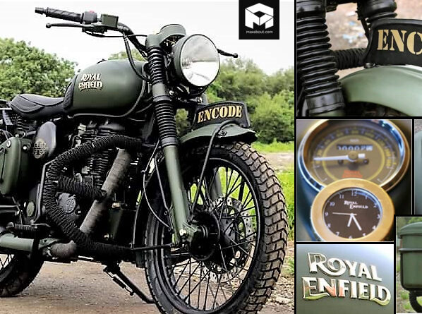 Meet Custom-Made Battle Green Royal Enfield Classic 350