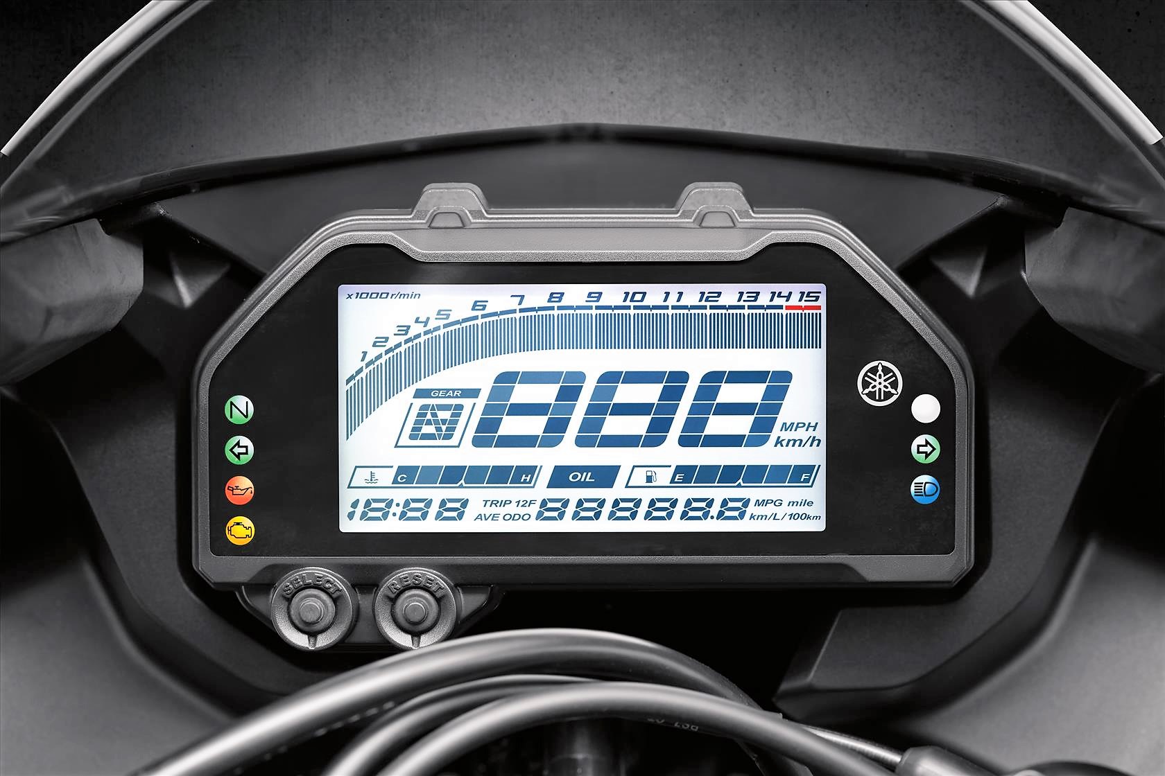 2019 Yamaha R3 New All-Digital Console