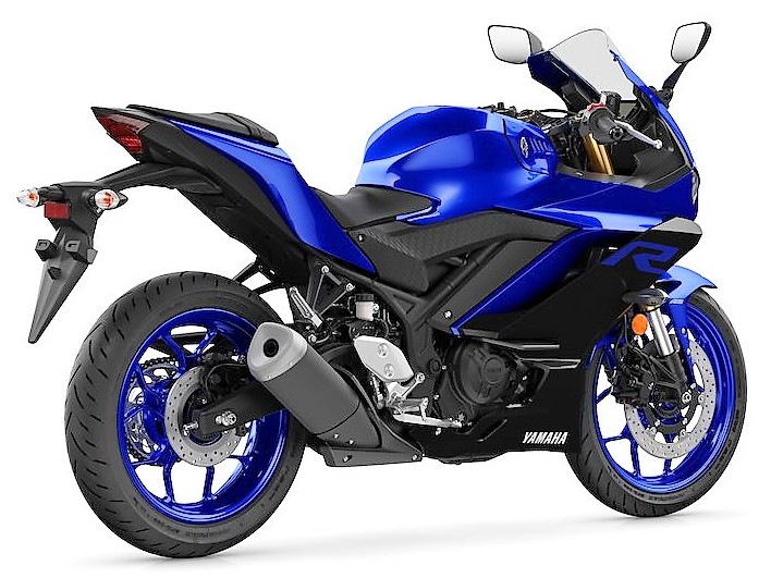 'Team Yamaha Blue' Rear 3-Quarter