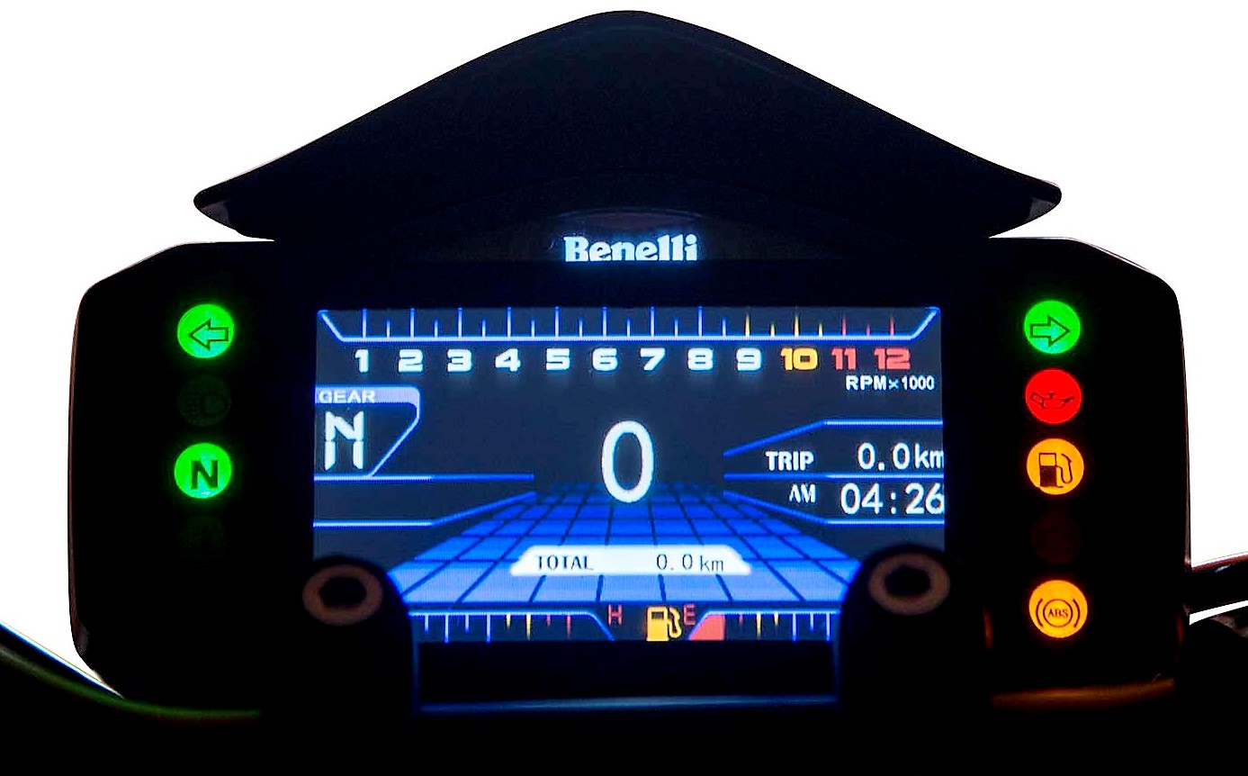 Benelli 752S Instrument Console