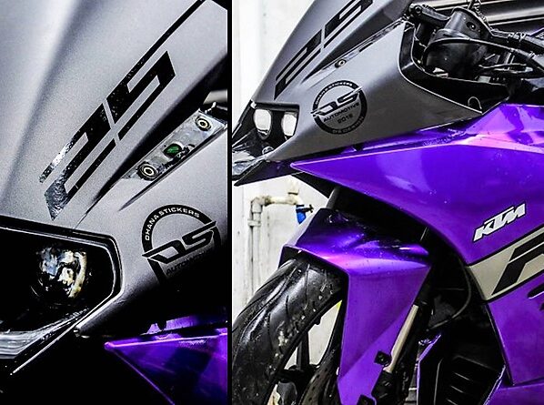 Meet Gloss Violet 200cc KTM RC Sportbike