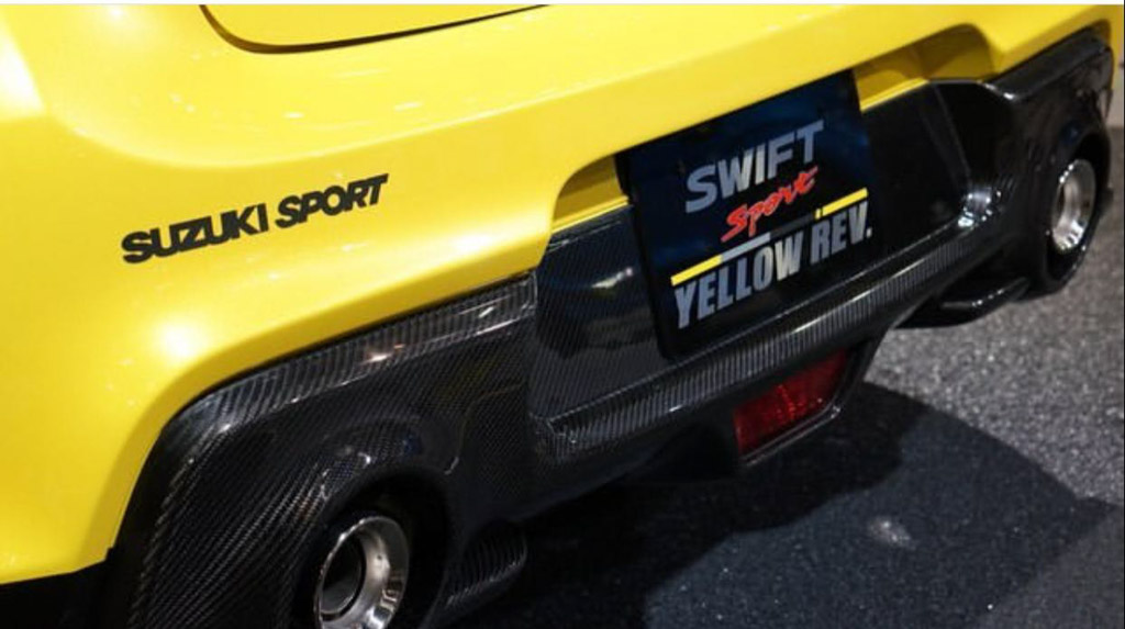 Swift Sport Yellow Rev