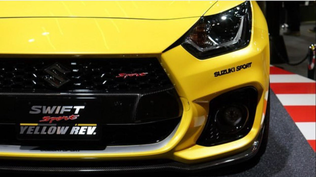 Swift Sport Yellow Rev