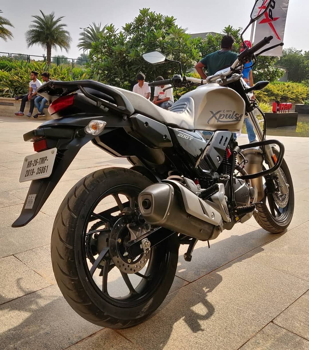 Rear 3-Quarter View of Hero XPulse 200T