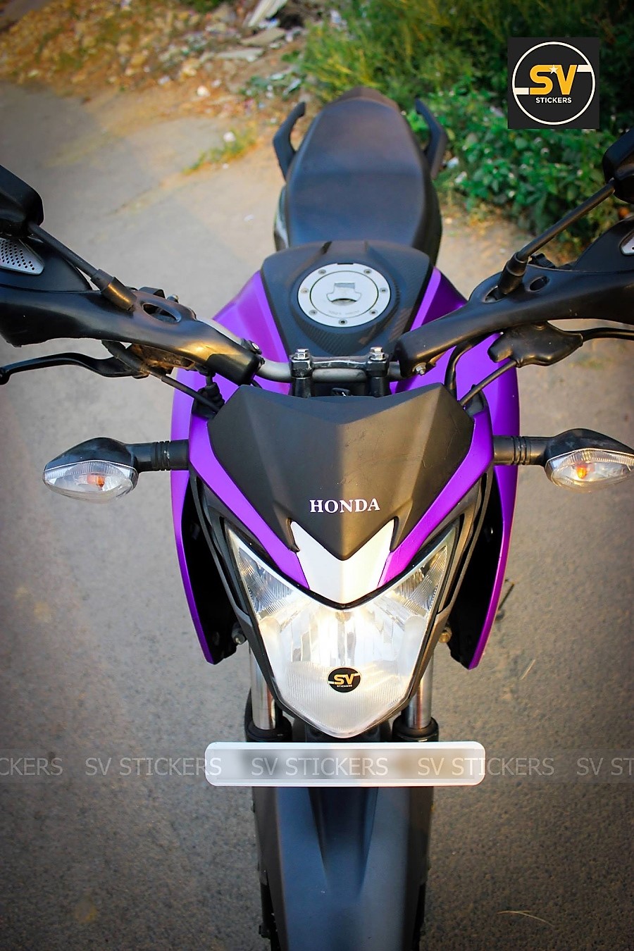 Meet Matte Metallic Purple Honda Cb Hornet 160r