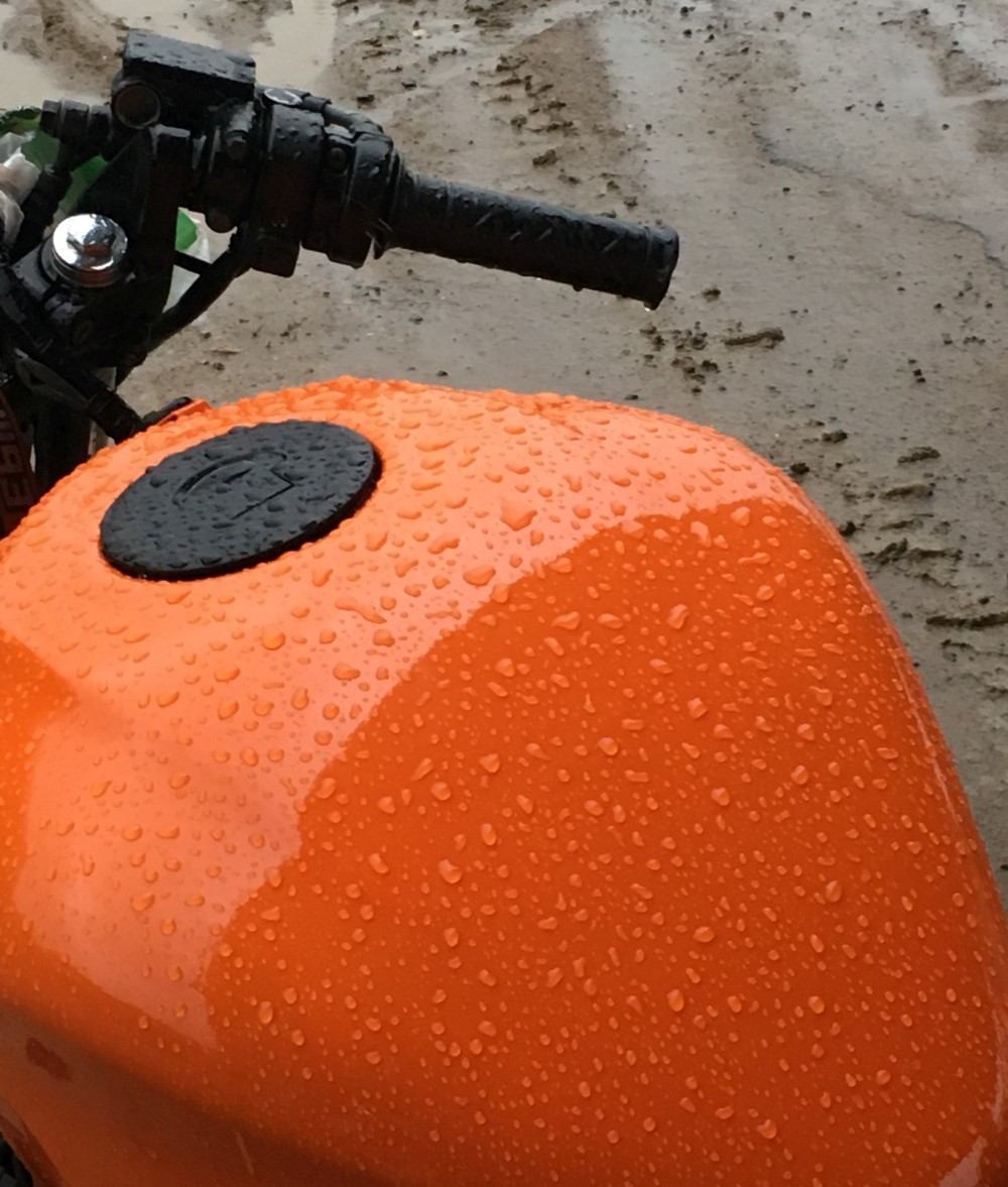 Closeup Shot of Fuel Tank