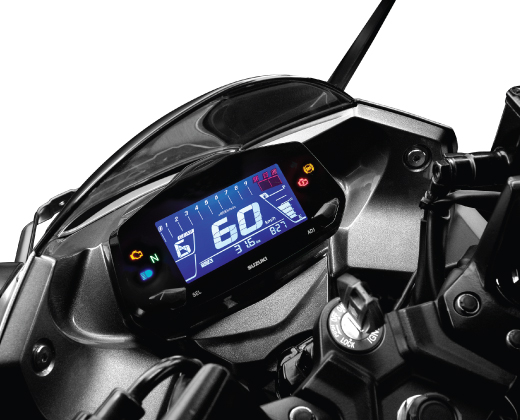 Suzuki Gixxer SF 250's Instrument Console