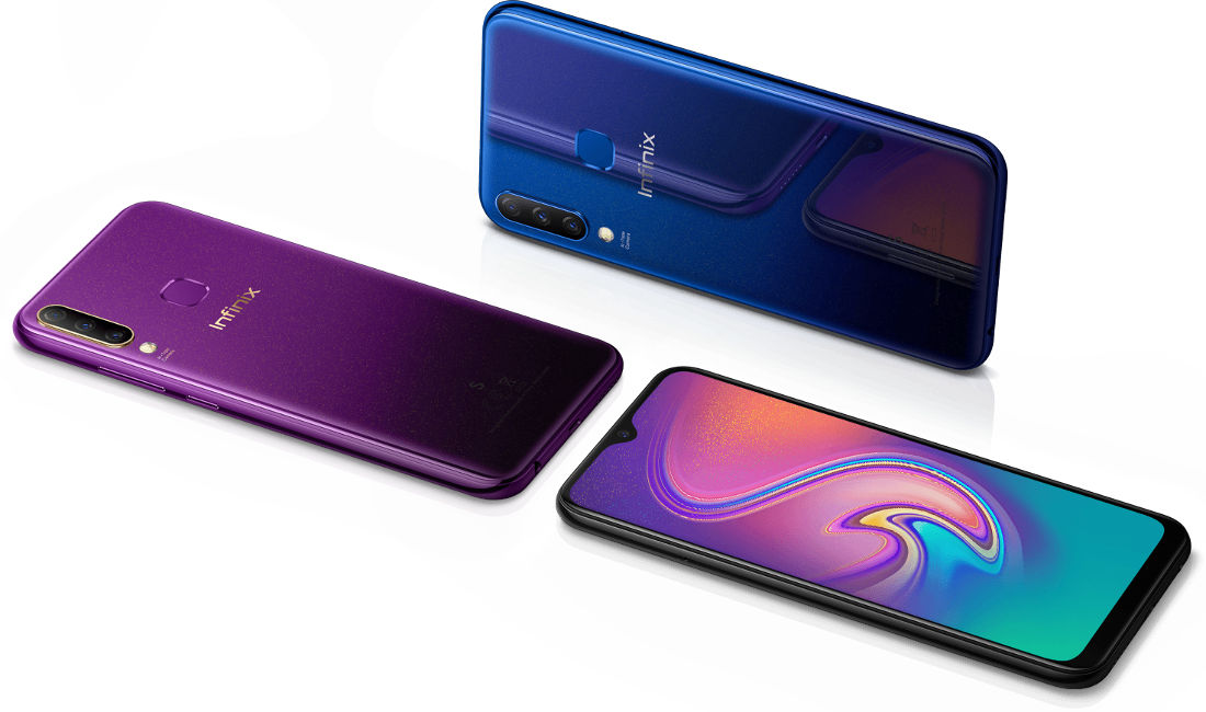 Infinix S4 Colour Options