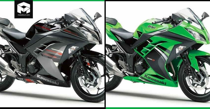 Kawasaki Ninja 300 ABS Gets 2 New Colours in India