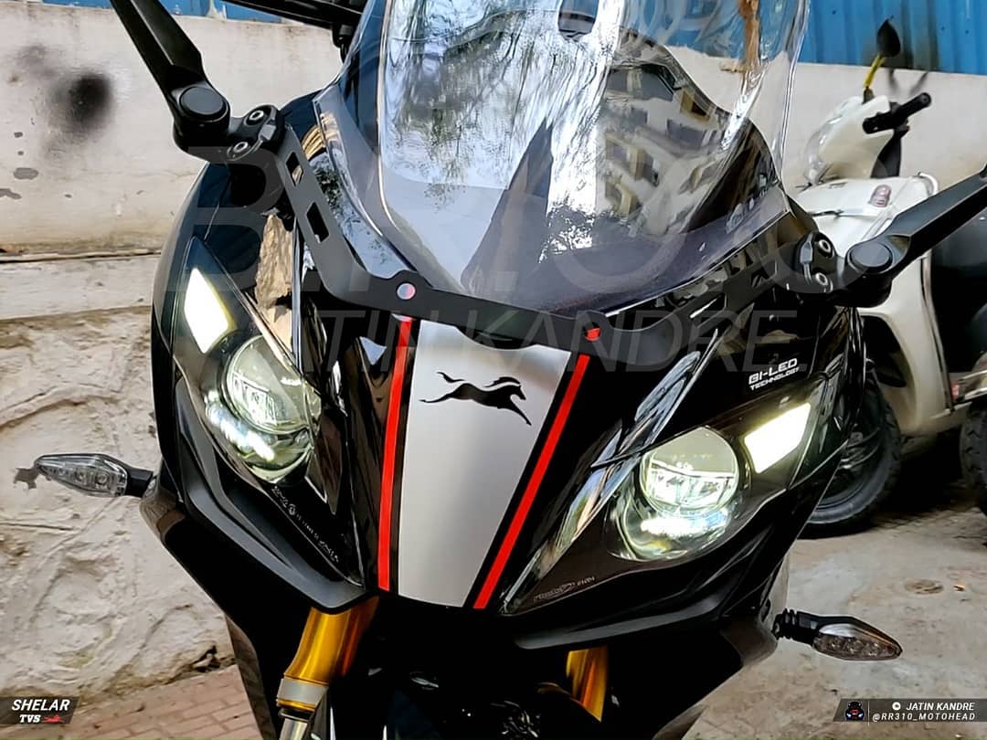 2019 Apache RR 310 Close-up Shot