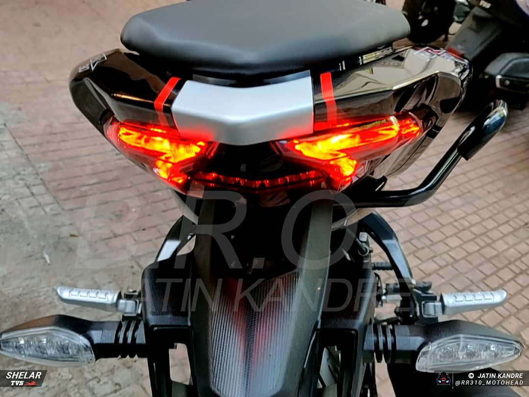 2019 Apache RR 310 Close-up Shot