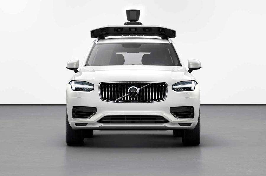 Self-Driving Volvo XC90