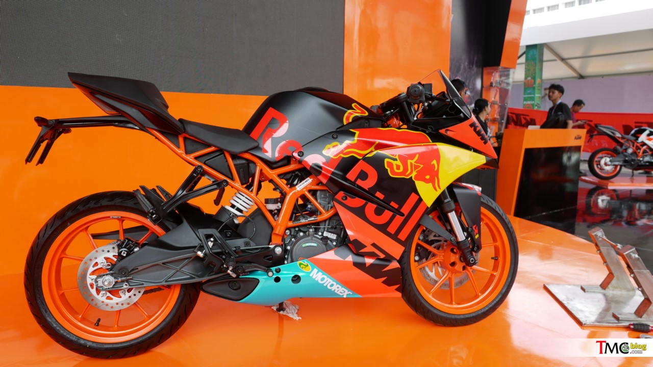 KTM RC200 Red Bull Edition Officially Showcased