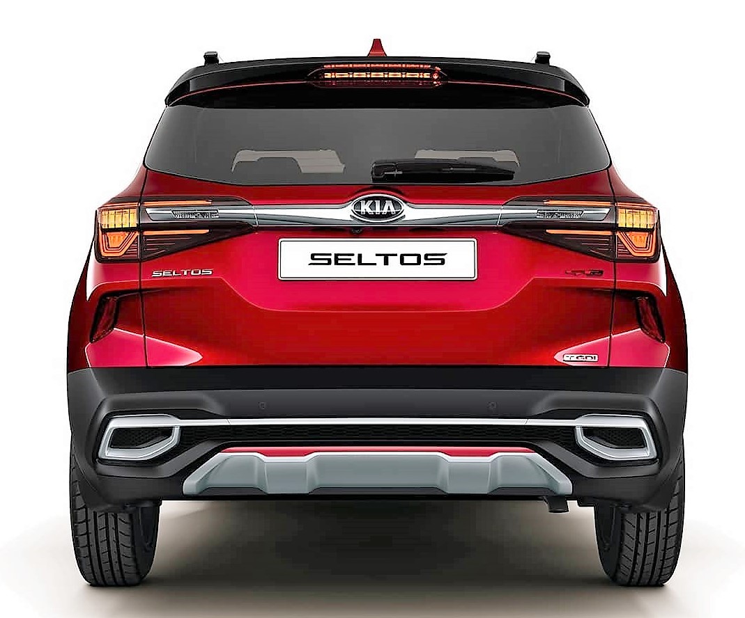 Kia Seltos Rear View